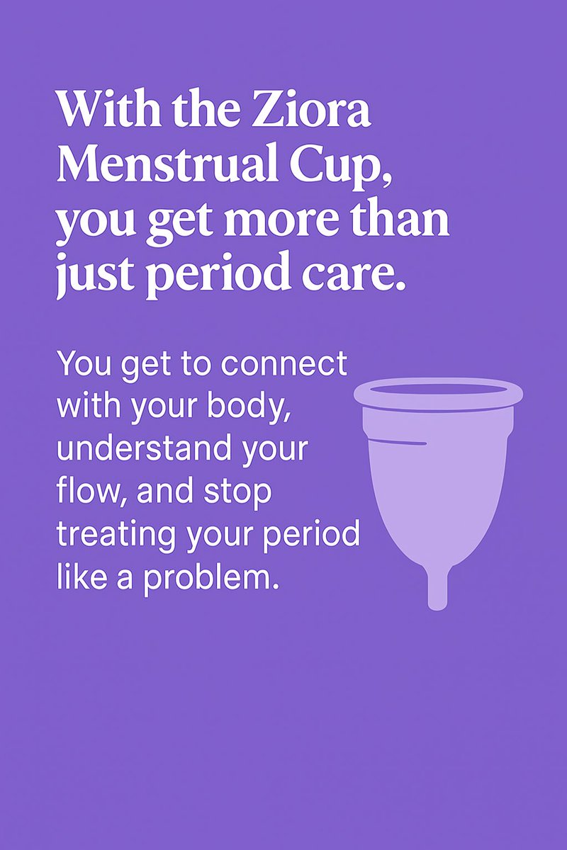 ZioraCups's tweet photo. 🩸 It’s not just a period. It’s your cycle story and you deserve to understand it, not hide it. https://t.co/xjInF9Grdd