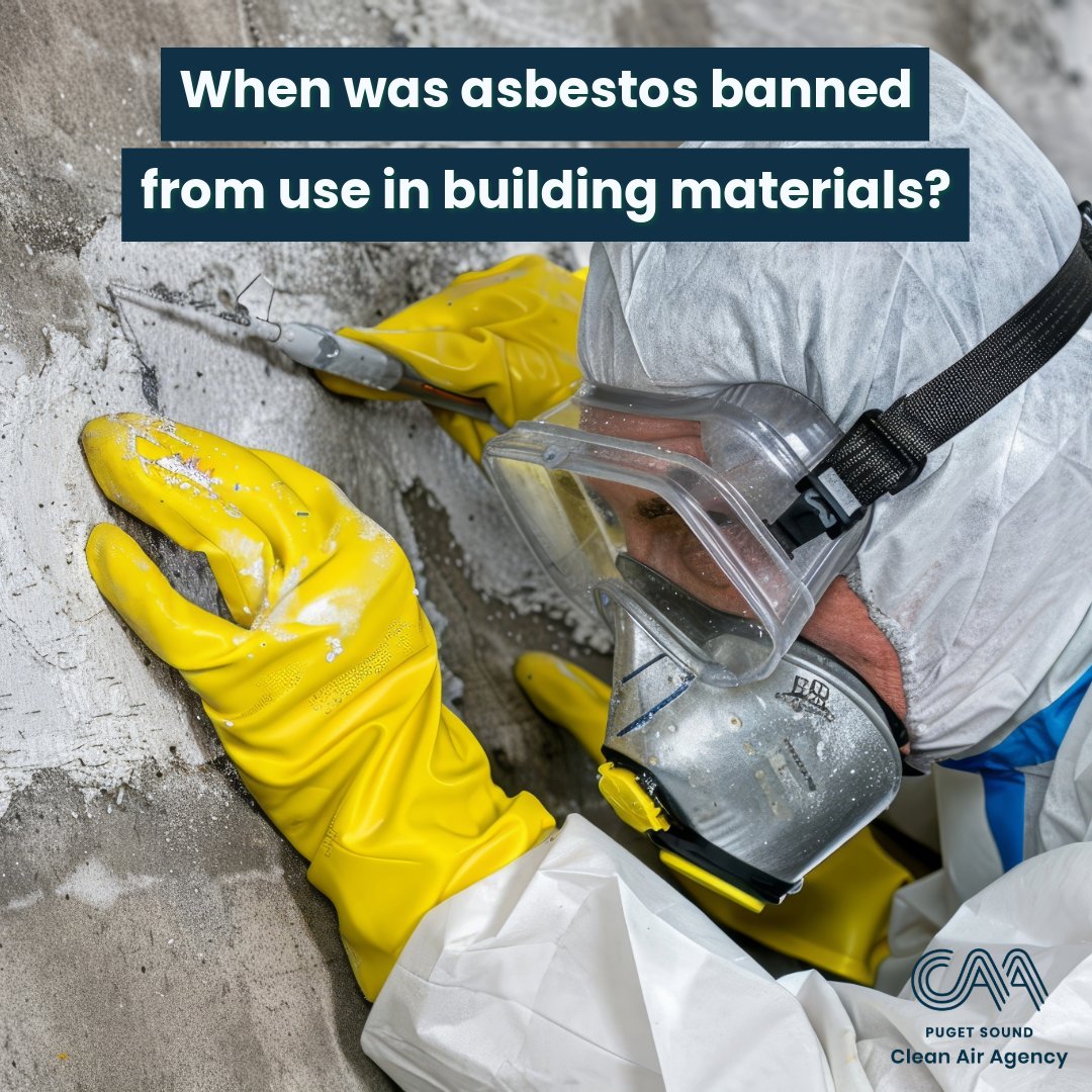 pscleanair's tweet image. Did you know there is no set construction date that can be relied upon to determine that a building does not contain asbestos? Even some newly-manufactured building materials imported into the country have been found to contain asbestos.
Learn more at pscleanair.gov/Asbestos