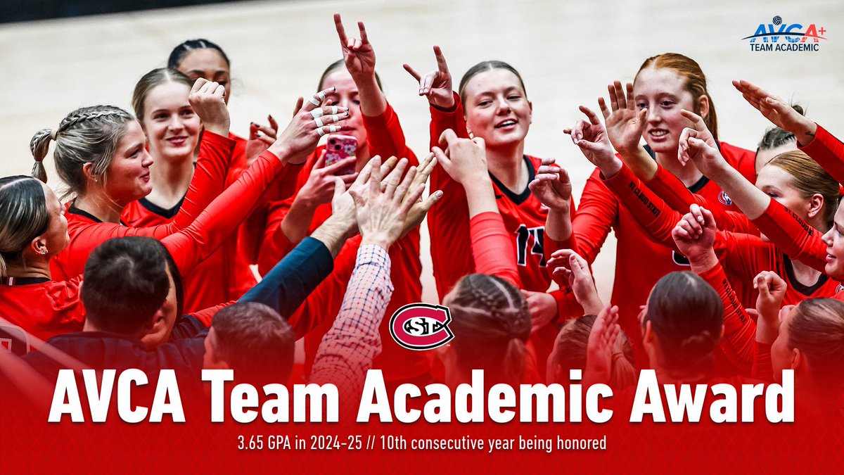 𝐀𝐕𝐂𝐀 𝐓𝐄𝐀𝐌 𝐀𝐂𝐀𝐃𝐄𝐌𝐈𝐂 𝐀𝐖𝐀𝐑𝐃 📚

We received the <a href="/AVCAVolleyball/">AVCA</a> 𝐓𝐞𝐚𝐦 𝐀𝐜𝐚𝐝𝐞𝐦𝐢𝐜 𝐀𝐰𝐚𝐫𝐝 for the 🔟th consecutive year (‼️) after posting a 3.65 team GPA in 2024-25 👏

#HuskiesVolleyball 🏐 | #GoHuskies 🐾