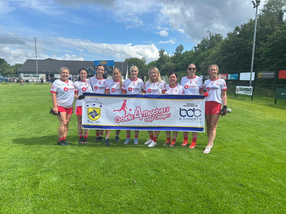 Lámh Dhearg CLG (@lamhdheargclg) on Twitter photo Our G4MAOs had a very enjoyable day at Steelstown <a href="/BrianOgs/">Steelstown Brian Ógs</a> tournament.
Brian Og’s contributed half of their funds raised at the tournament to the club to help offset the costs of the recent vandalism attack. The club are very appreciative for their generous support. Our G4MAOs had a very enjoyable day at Steelstown <a href="/BrianOgs/">Steelstown Brian Ógs</a> tournament.
Brian Og’s contributed half of their funds raised at the tournament to the club to help offset the costs of the recent vandalism attack. The club are very appreciative for their generous support.
