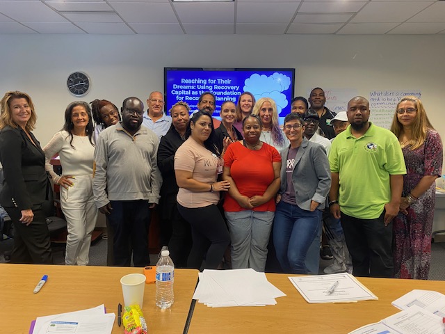 ThrivingMindSF's tweet image. On Tuesday, Thriving Mind South Florida hosted an enriching training session titled “Reaching for Their Dreams: Using Recovery Capital as the Foundation for Recovery Planning.” The session was presented by South Florida Wellness Network, a Recovery Community Organization.