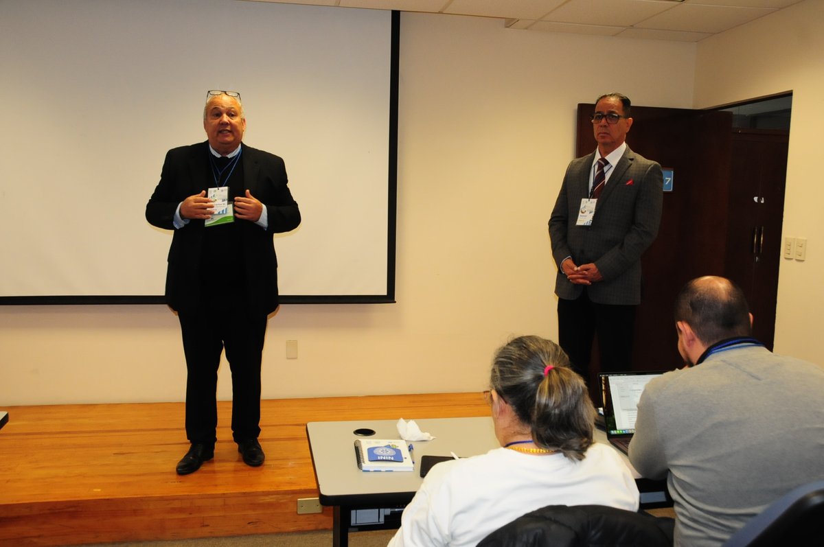 inin_mx's tweet image. El Dr. Javier Palacios, Dir. Gral del ININ inauguró el Curso Regional en Desarrollo de Indicadores y Límites para el Análisis de Suelos Contaminados @ARCALorg RLA5089 y, así, evaluar los datos generados por país, de suelos contaminados por actividades antropogénicas y naturales.