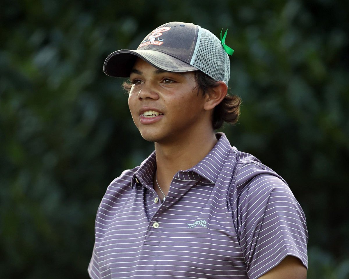 TWlegion's tweet image. 🚨🇺🇸❌ #UPDATE — Charlie Woods has missed the cut at the U.S. Junior Amateur after posting rounds of 81 yesterday and 74 today. He currently is T217 in the 262 man field. He’ll bounce back!