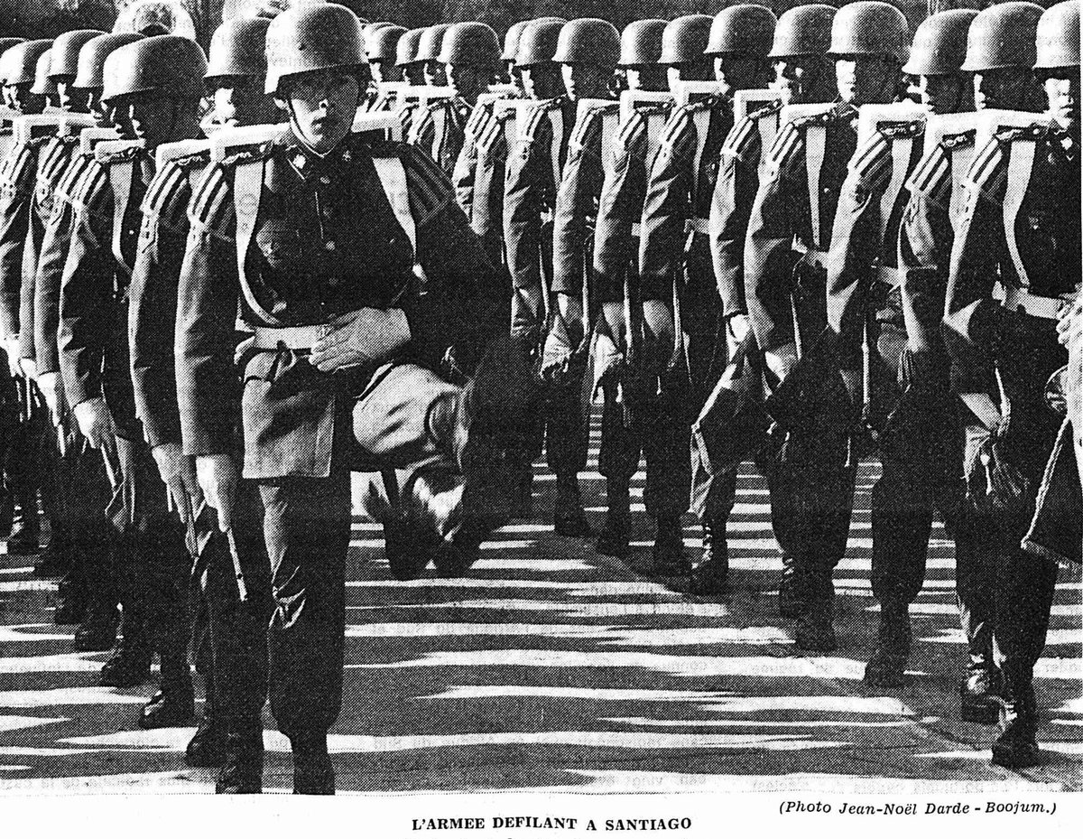 🇨🇱| Banda de Guerra de la Escuela de Suboficiales (1973).