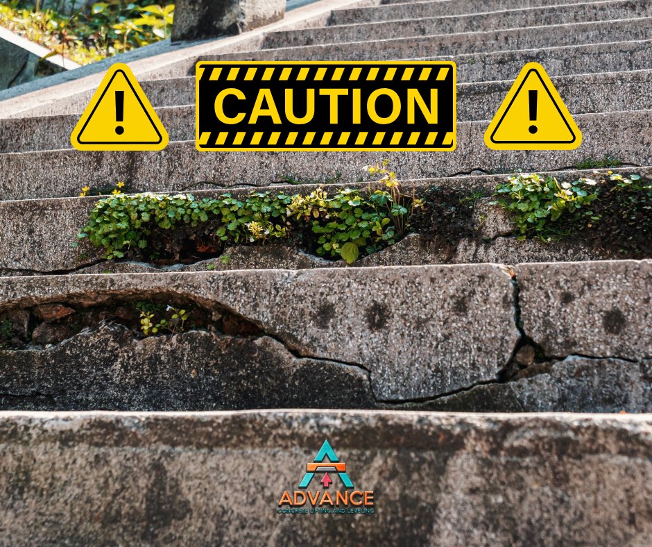 AdvanceLifting's tweet image. Cracked, uneven steps?

They’re more than an eyesore - they’re a trip hazard.
Advance Concrete can lift and level sunken steps fast.

📍 Based in Georgia | #ConcreteLeveling #SafetyFirst