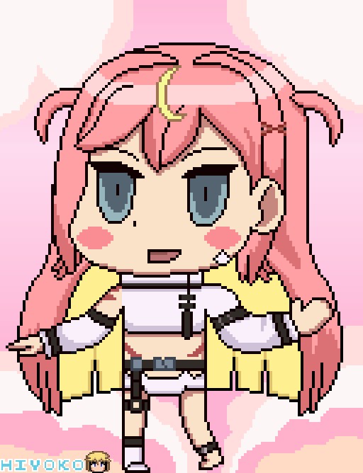 Hiyoko991's tweet image. En lo que sigo practicando con este estilo chibi, vengo con dos más que hice n.n para dos personas que les tengo mucho aprecio y cariño
Hice a @KotoriHikari y Elena, una OC de mi buen amigo @Angelyova12 ^^
#KotoHikArt #sprite #pixelart #fate #Fate #vtuber