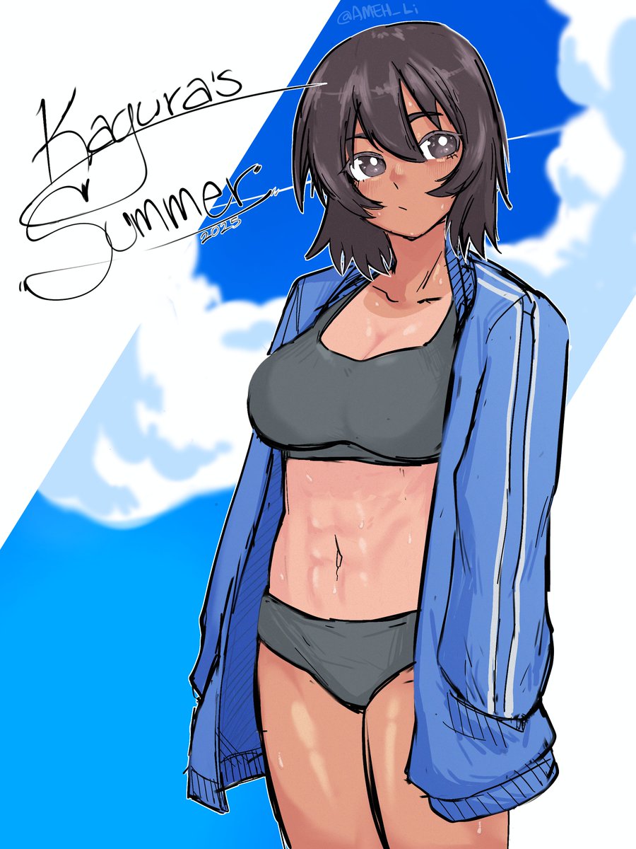 AMEH_Li's tweet image. Kagura Summer of this year

#azumangadaioh