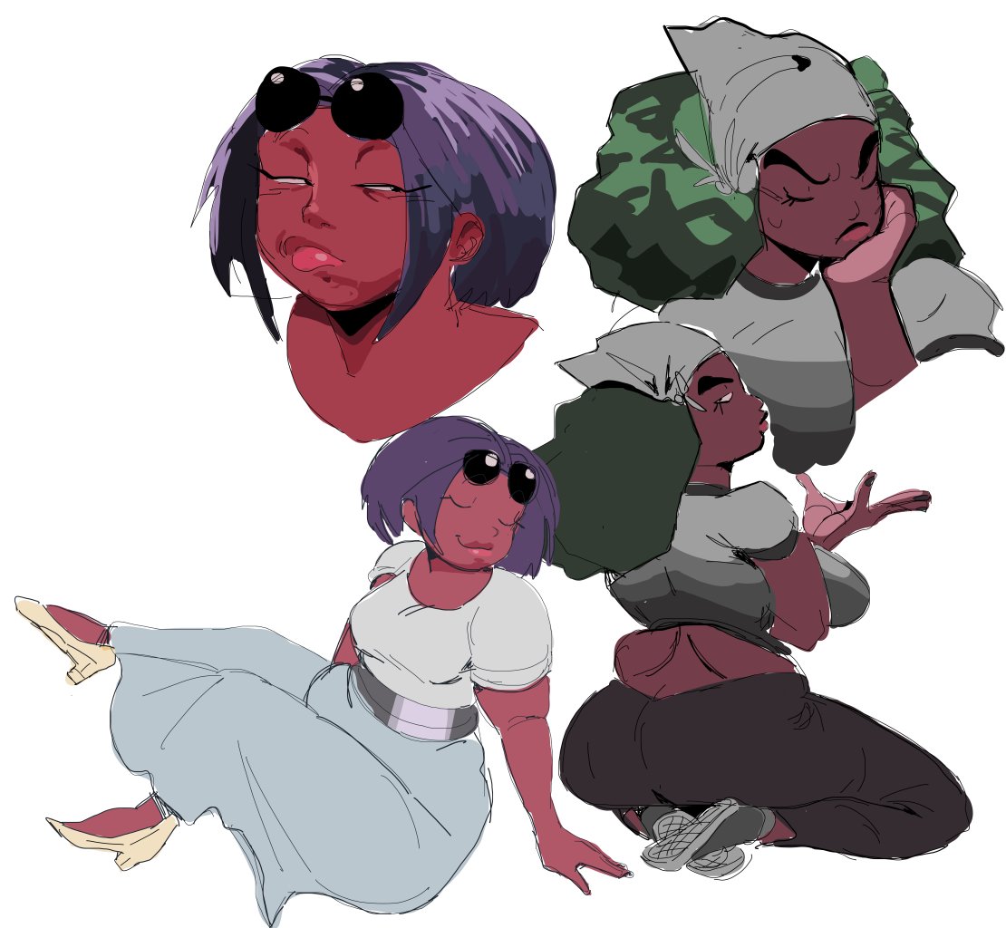 AfricanMegaman's tweet image. I can really just put these two anything and it'll work