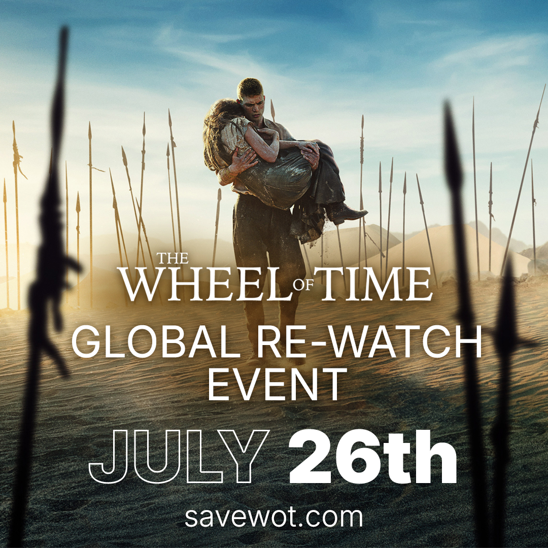 The Pattern calls! Rewatch The Wheel of Time this Saturday to show we’re still here, still watching, and still fighting to see the story finished 🤞🫰

#TheWheelOfTime #SaveWOT