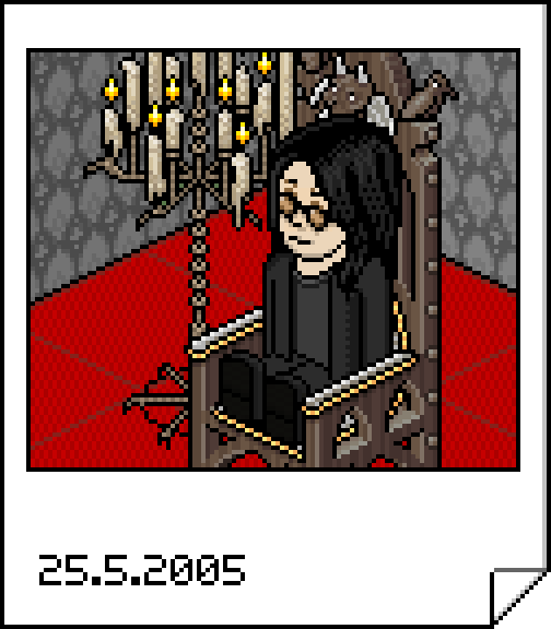 Habbo's tweet image. RIP Ozzy Osbourne.
One of the best meet and greets we ever had in habbo hotel 💛🖤