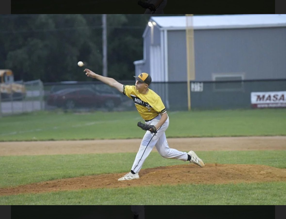 Hinton_Baseball's tweet image. Congratulations to Casen Boeve on being named All War Eagle Conference 1st team!
He was also named Class 2A All Northwest District 2nd Team Pitcher!