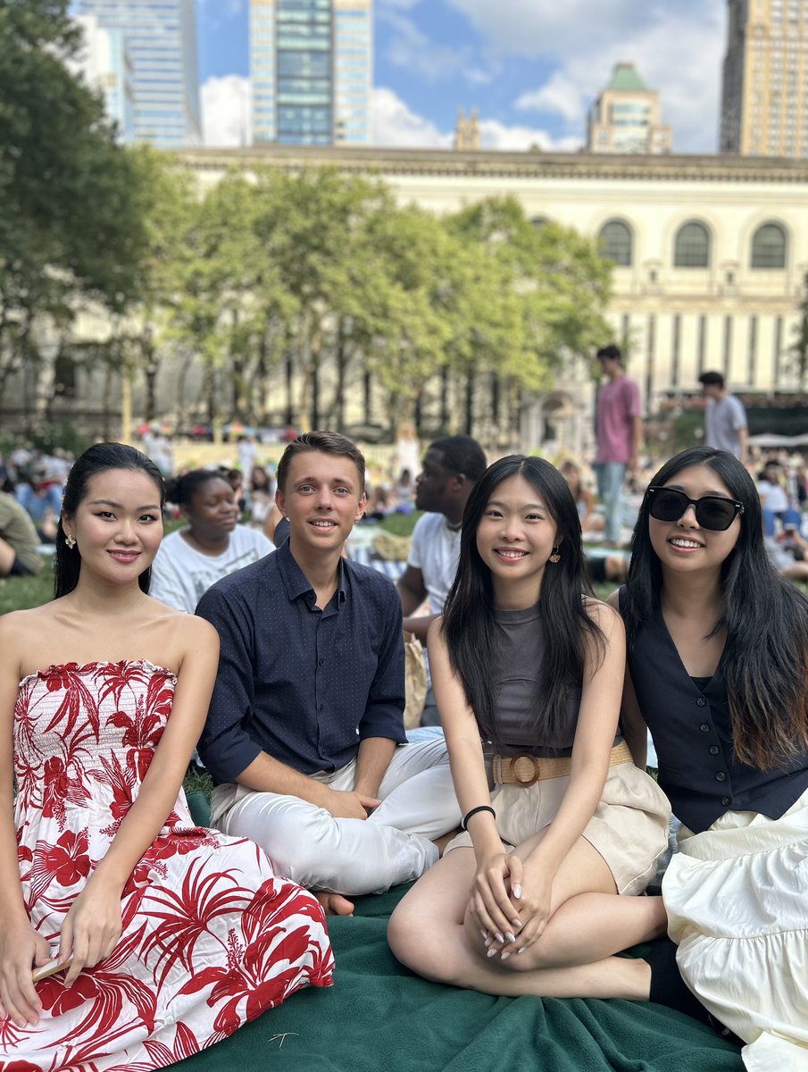 ColumbiaSIPA's tweet image. Mountains, pride, picnics in the park. Just one more month of summer break ☀️ 😎