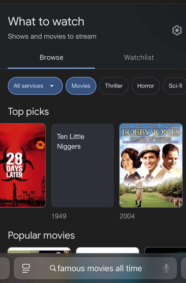 Looking for new movies to watch… I’m intrigued