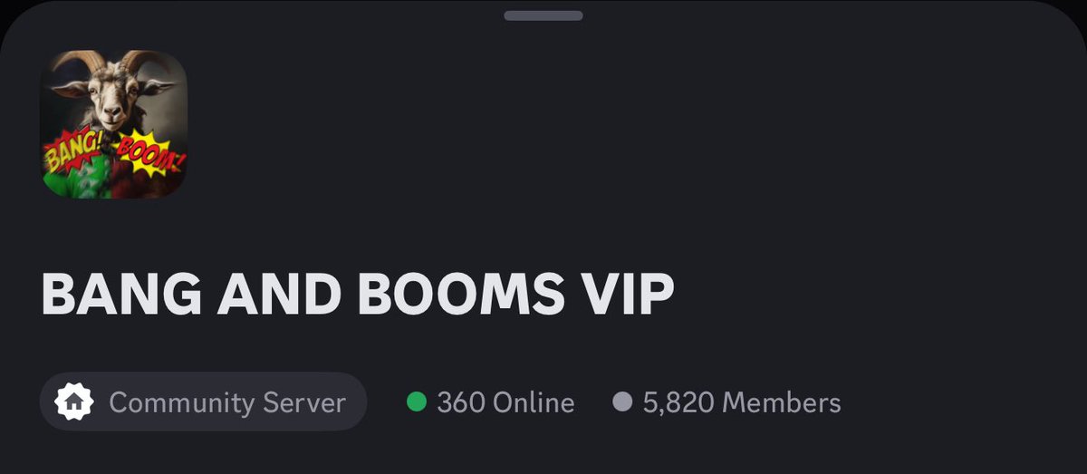 Bangsgotpicks_'s tweet image. 💥WE HAVE A TON OF BANGERS POSTED IN THE DISCORD RN‼️
Don’t miss out😩 we have a ton of plays that cappers have fs missed out on🫡
Join below 👇
discord.gg/Vu836CsebN