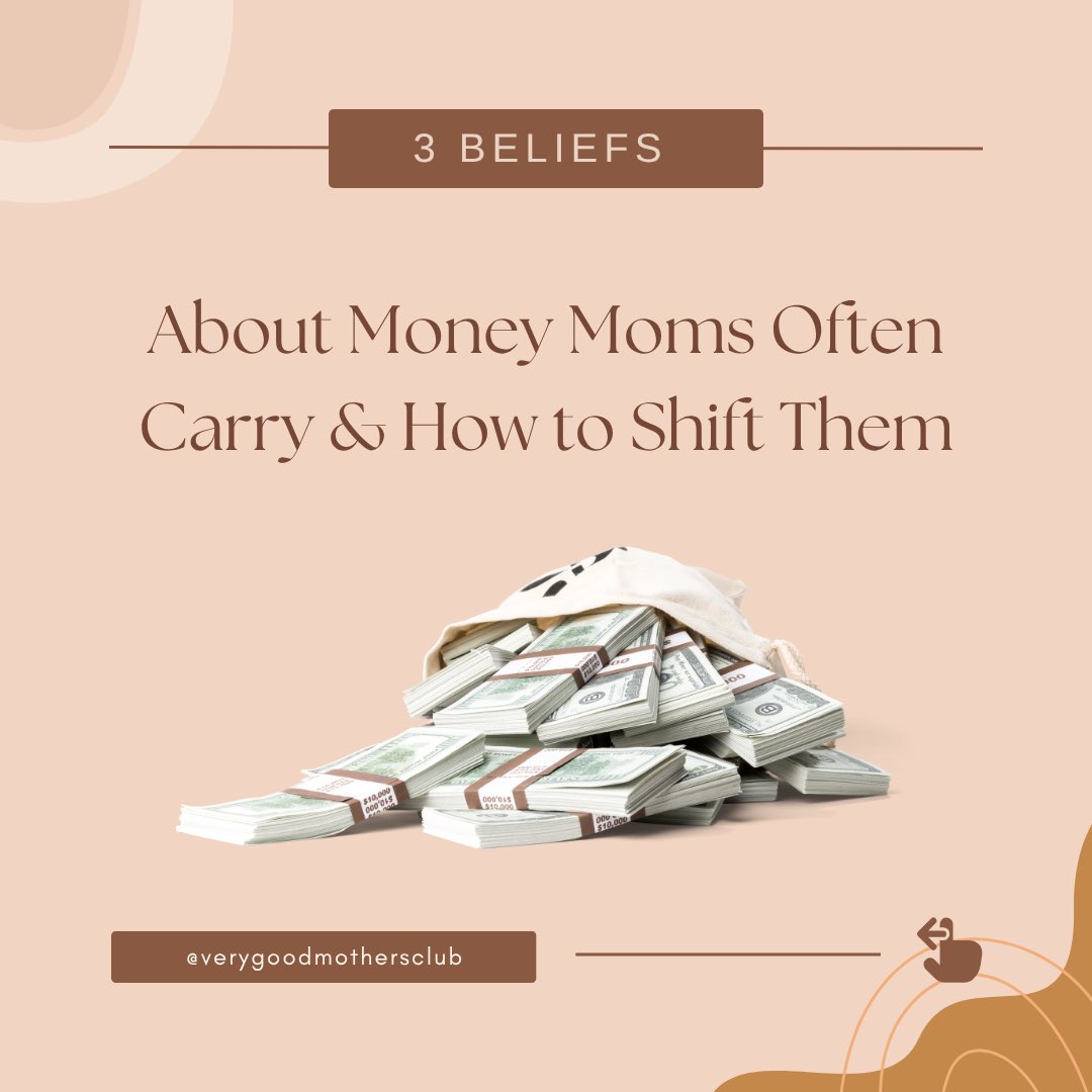 VGM_club's tweet image. Moms carry a lot including unspoken guilt around money
Here are 3 beliefs we hear all the time and how to shift them 🧠✨
You’re not selfish for spending on yourself
You’re not meant to carry it all
You are not behind the system is

#MomSupport #MoneyAndMotherhood #VGMC