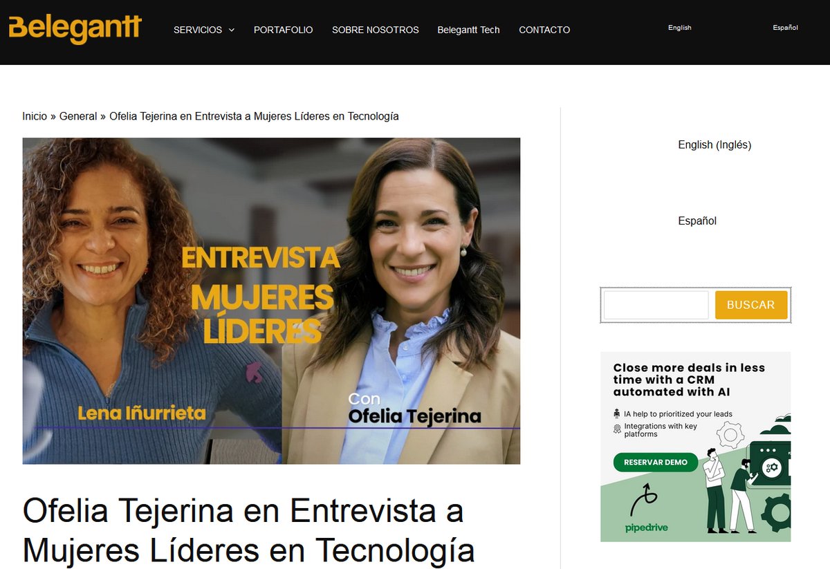 MandrilesTown's tweet image. Pues alguien me ha cambiado el ordenador o me han refrito el cerebro... que no son incompatibles. 😆 ¿Dónde?, la que yo he leído estaba en inglés. 🙃🤓

belegantt.com/ofelia-tejerin…

Wait...

Vaaaleee, el #NoScript me ha jugado una mala pasada, me la envaino, disculpas por el lapsus.