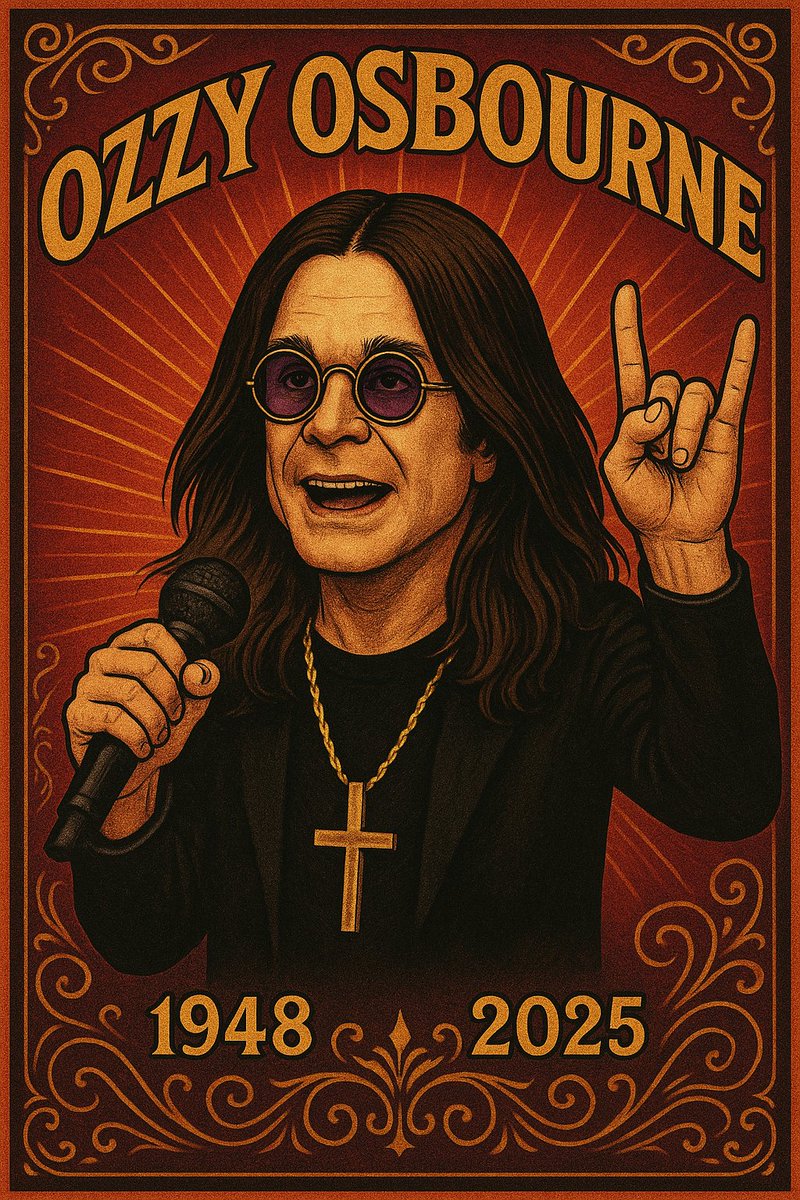 Gracias por todo Ozzy. Buen viaje.