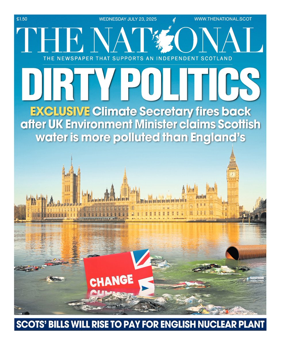 jacksurfleet's tweet image. Wednesday's NATIONAL: Dirty politics
#TomorrowsPapersToday
