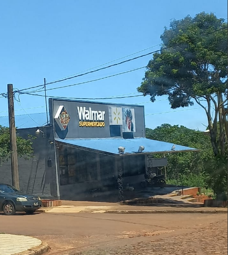 como que no hay en Argentina sí en Aristóbulo tenemos un...  Walmar?