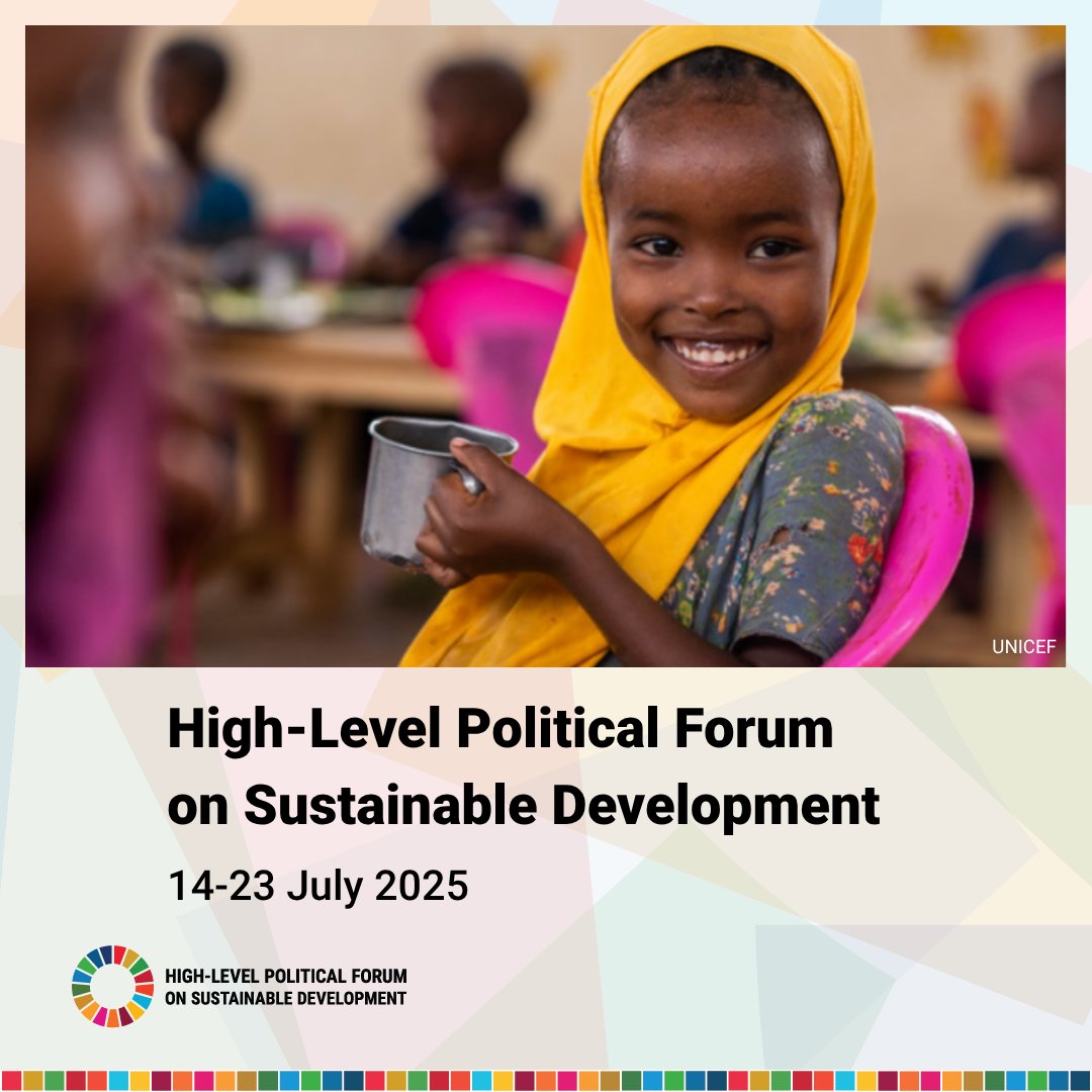 5 years remain to meet our #GlobalGoals.  

We must move beyond talk.   

We need to act and deliver real progress for people and planet.  

Follow the 2025 #HLPF ➡️ hlpf.un.org/2025 #2030Agenda #SDGs