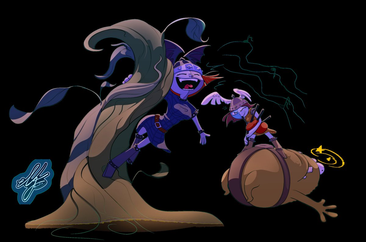 NocnaFifi's tweet image. Princess's singing π΅
#rayman #commission #digitalart