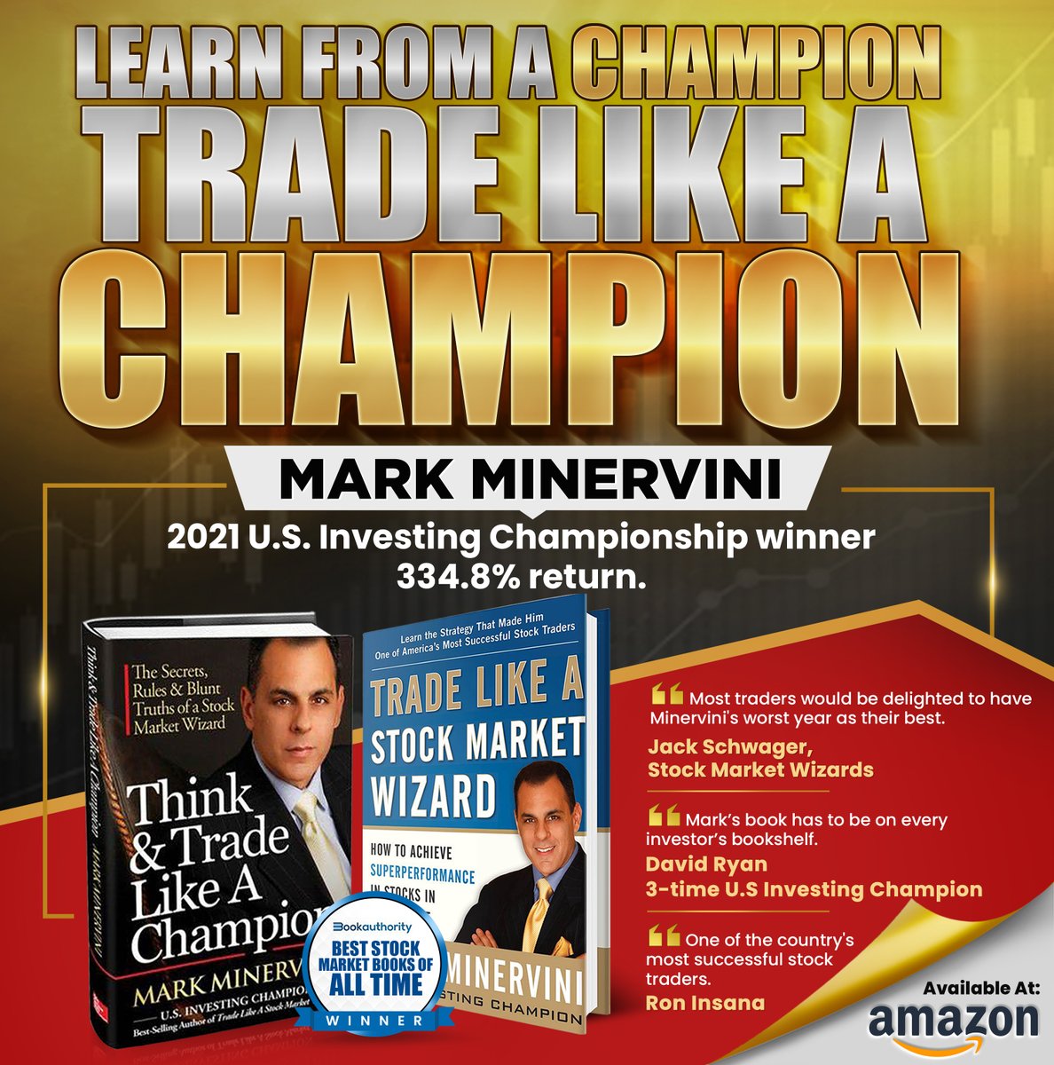 markminervini's tweet image. For those who want to perform like a Market Wizard.👇