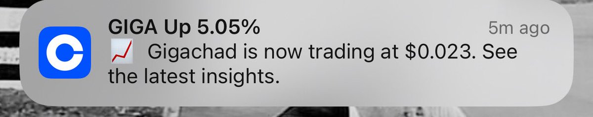 TopShotWizard's tweet photo. Never gets old watching @coinbase work for the $GIGA cult https://t.co/M5chohvcKU