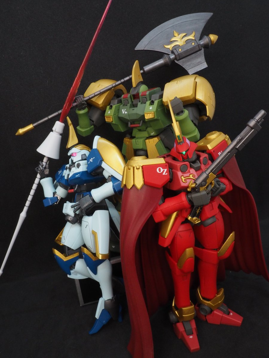 MS06FZ0080BZ's tweet image. スターダストナイツ
HGレオス
HGレオン
HGレオール
御三家揃い踏み
この絵が見たかった
キャラが立ってるMS好きなのです
#ガンプラ
#プラモデルライフ