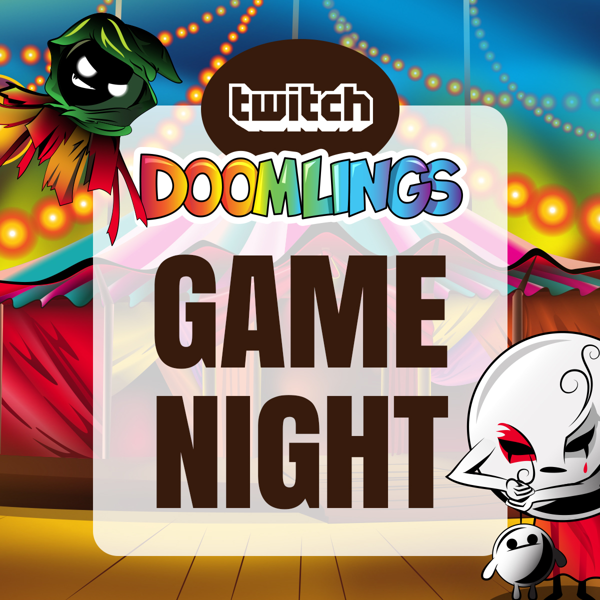 It's time for Community Game Night with Amber and Jess! We've got space at our Tabletop Simulator table - come play for a chance to win prizes! Exciting news recap, fun Doomlings game play, and more - come chat! (Raffle at the end of stream!!)

twitch.tv/Doomlings
