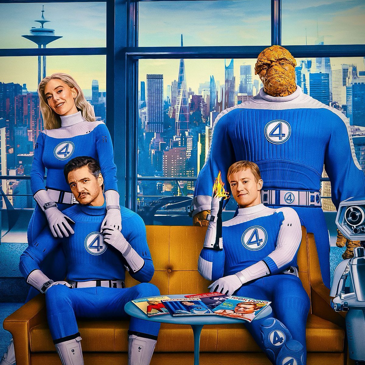 MCU_Direct's tweet image. THE FANTASTIC FOUR: FIRST STEPS is projected to earn between $190 million and $210 million at the worldwide box office!
(via @DEADLINE)