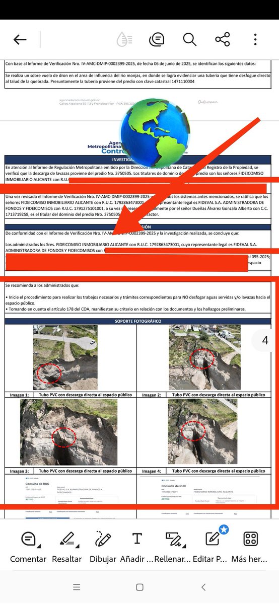 QuebradasUnidas's tweet photo. #Urgente DESCARGA DIRECTA de INMOBILIARIA Romero y Pazmiño de conjunto ALICANTE HACIA  #RioMonjas. 
⛔Con informe de AMC solicitamos a INMOBILIARIA RETIRE DESCARGA INMEDIATAMENTE.

No más daño a las quebradas 
@campanaUIO
@SandraHidalgoEC 🆘CONCEJALES AYUDA para FISCALIZAR https://t.co/aLQsIly08g