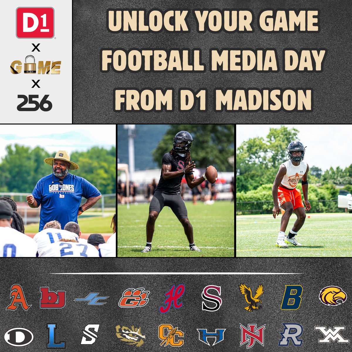 UnLockYourGame's tweet image. 🚨 4 DAYS AWAY 🚨
The LARGEST Media Day in the state of Alabama is almost here!
🔥 18 Schools
📍 7 Counties
🔒 All Under One Roof
Bringing you unique, diverse, and inclusive content that truly represents the culture. This isn’t just media it’s a movement.