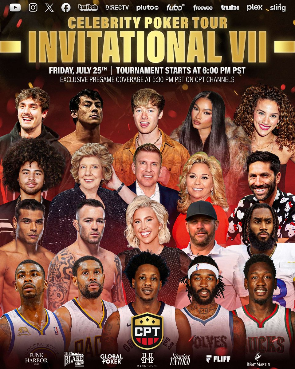 celebpokertour's tweet image. LET’S GO 🔥
Who are you most excited to see make an appearance on Friday?
Let us know! 👇
