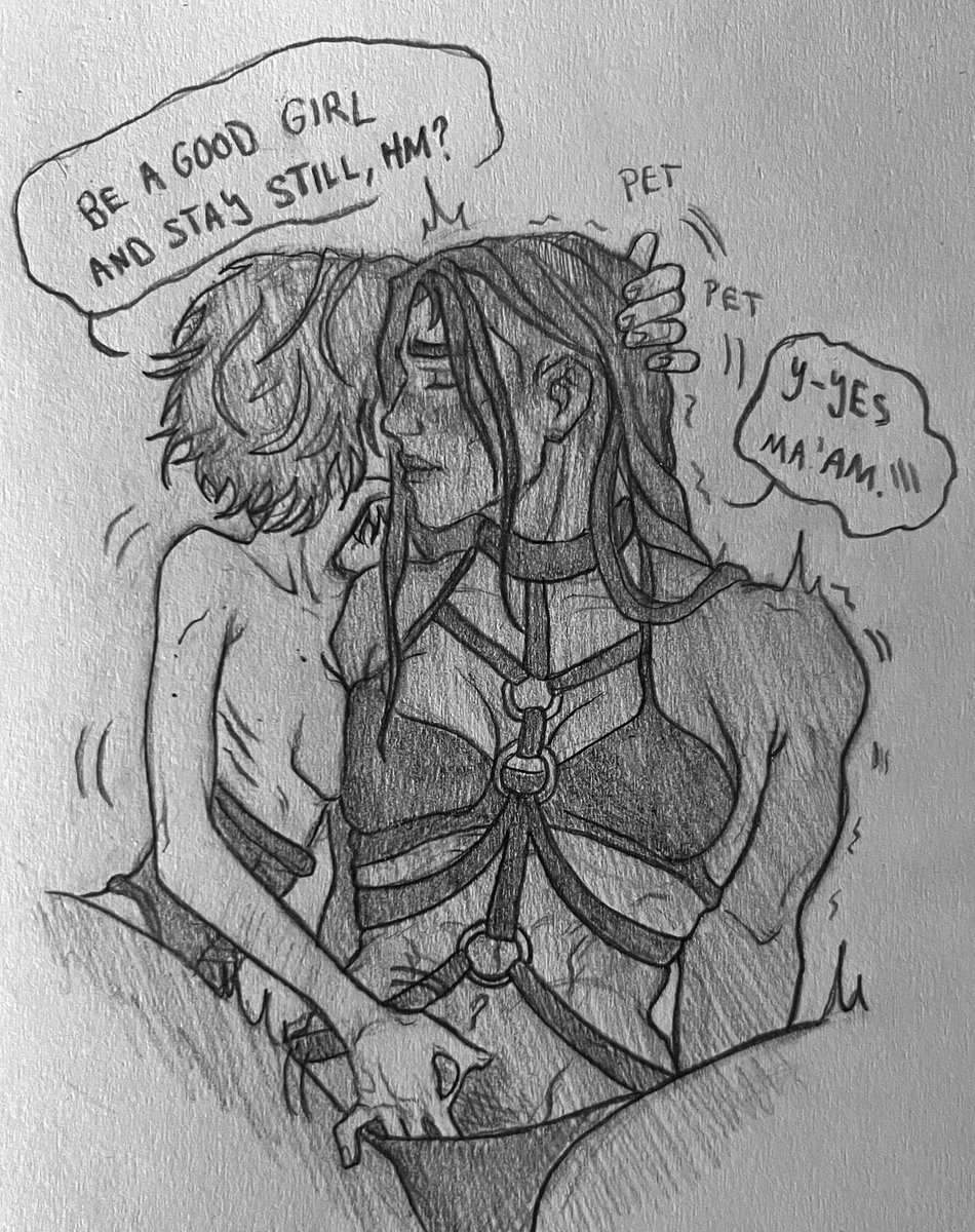 lazy_artist69's tweet image. Day 2
Lingerie + sub/dom dynamic
#Yurijayvikweek #jayvik