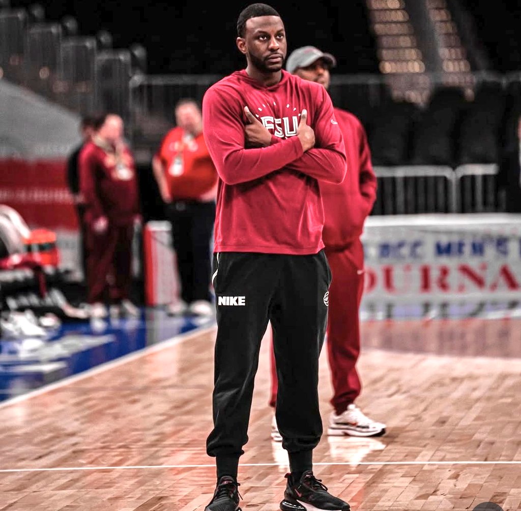 HBCUSports1's tweet image. Grambling Men's Basketball Head Coach Patrick Crarey announced the addition of AJ Register to his staff
☆ Register spent the last two seasons at Florida State