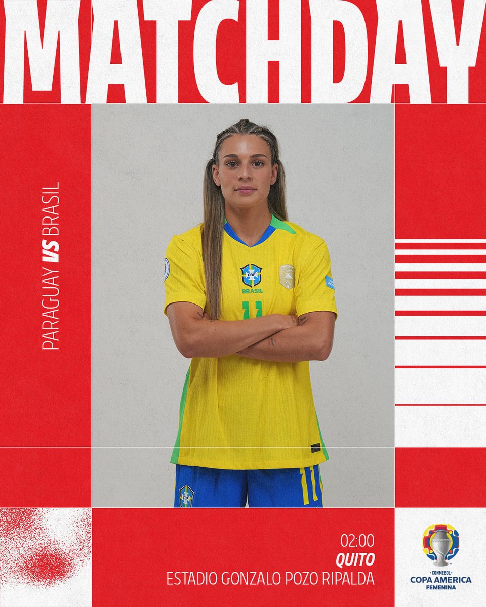 AtletiFemenino's tweet image. ¡Brasil en busca de la tercera victoria consecutiva!
¡Vamos, @GioGarbelini y @Luanyvitoriaa! 🙌