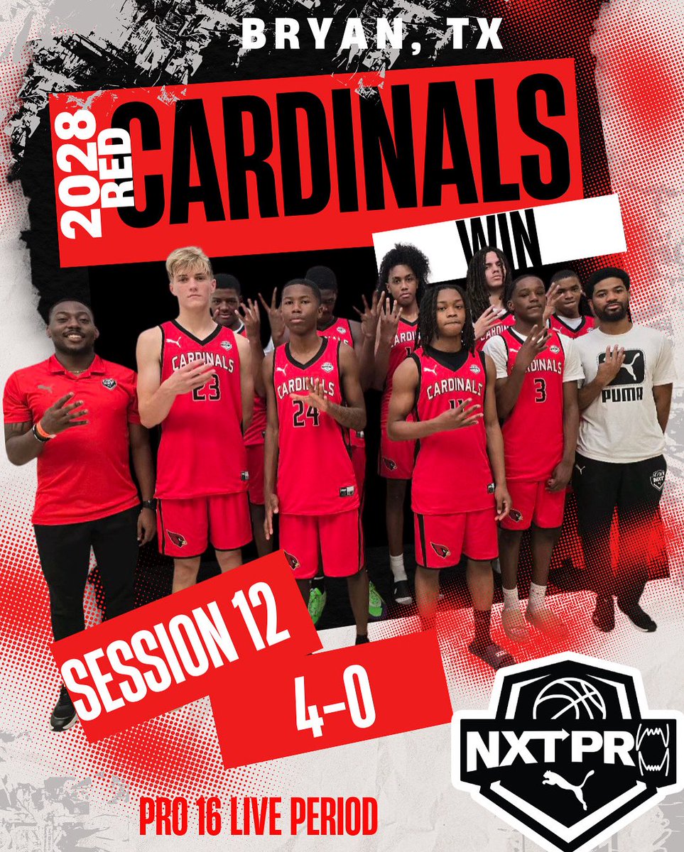 Louisiana Cardinals AAU Club (@la__cardinals) on Twitter photo 2028 Red with their 3rd straight 4-0 session this past weekend in the @pro16league live period in Bryan. Group is on a 14 game win streak. Next up : NXTPRO FINALS in Orlando with a chance to earn a PRO16 Spot. More work to be done ‼️<a href="/EthanPiechota/">Ethan Piechota</a> <a href="/MattReynolds___/">Matt Reynolds</a> <a href="/CoachKhalilS/">Khalil Shakir 🏀</a> 2028 Red with their 3rd straight 4-0 session this past weekend in the @pro16league live period in Bryan. Group is on a 14 game win streak. Next up : NXTPRO FINALS in Orlando with a chance to earn a PRO16 Spot. More work to be done ‼️<a href="/EthanPiechota/">Ethan Piechota</a> <a href="/MattReynolds___/">Matt Reynolds</a> <a href="/CoachKhalilS/">Khalil Shakir 🏀</a>