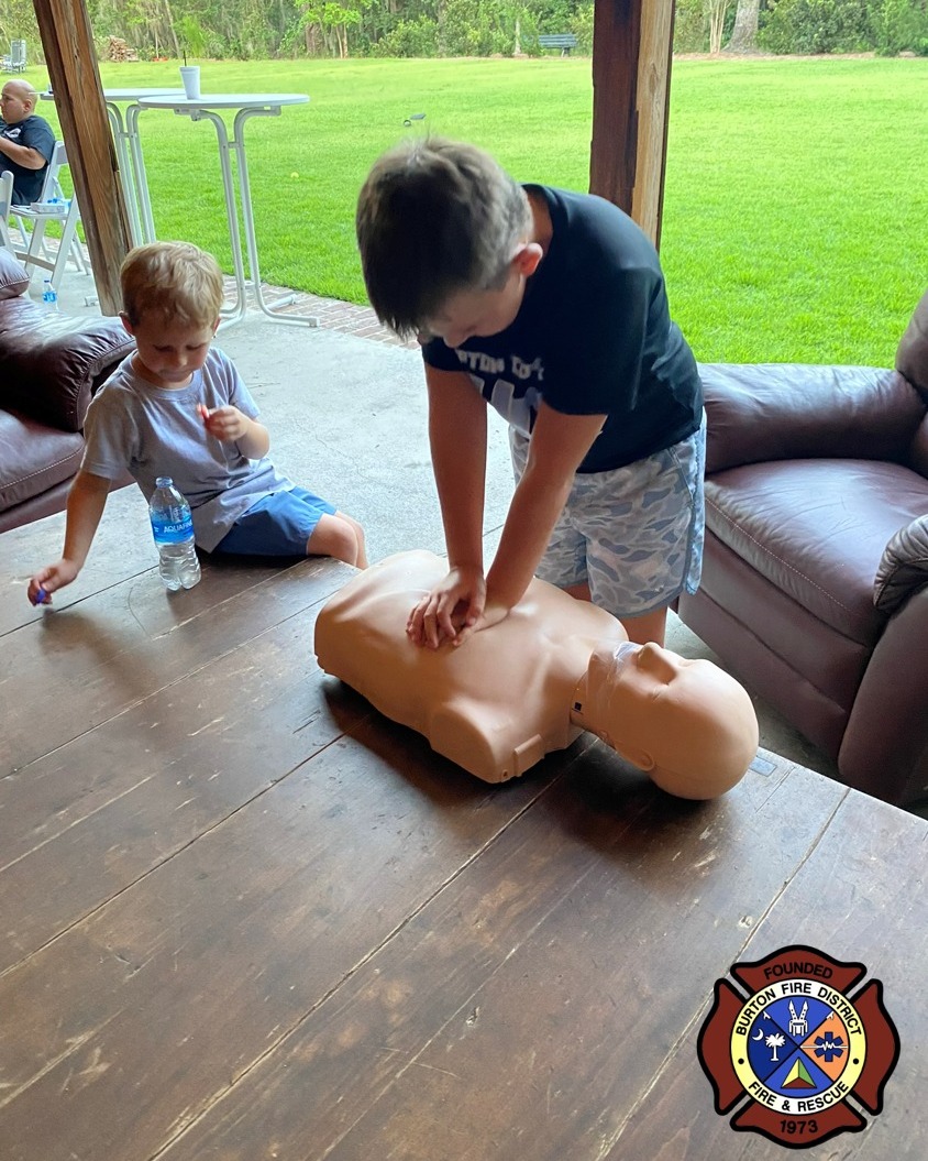 While we offer CPR starting at 12yrs, even a child can understand "Push hard &amp; push fast"; you never know where they may be if the need arises. Can they do it correctly at a young age? Maybe. But something is better than nothing because the alternative is just not acceptable.