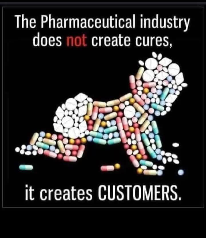 VoiceStephen's tweet image. I’ve seen this image circulating many times and it’s always got me thinking.
Behind every glossy advertisement and carefully chosen word, there’s a deeper truth: an industry that profits most when we remain unwell.
Instead of investing in root causes and true healing, it…