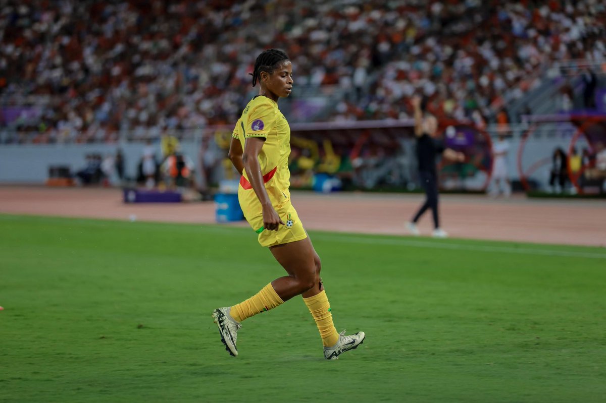 GhanaWNT's tweet image. 90+1โ - โฑ๏ธ
Kick off extra time โฆ!!!
๐ฒ๐ฆ 1:1 ๐ฌ๐ญ
#๐ฉ๐๐๐๐๐ธ๐๐๐๐๐๐ฌ๐ญ
#๐ถ๐๐๐ฎ๐๐๐๐ถ๐๐๐ป๐๐๐ โฝ๏ธ๐ช๐พ
#TotalEnergies๐พ๐จ๐ญ๐ช๐ถ๐ต2024