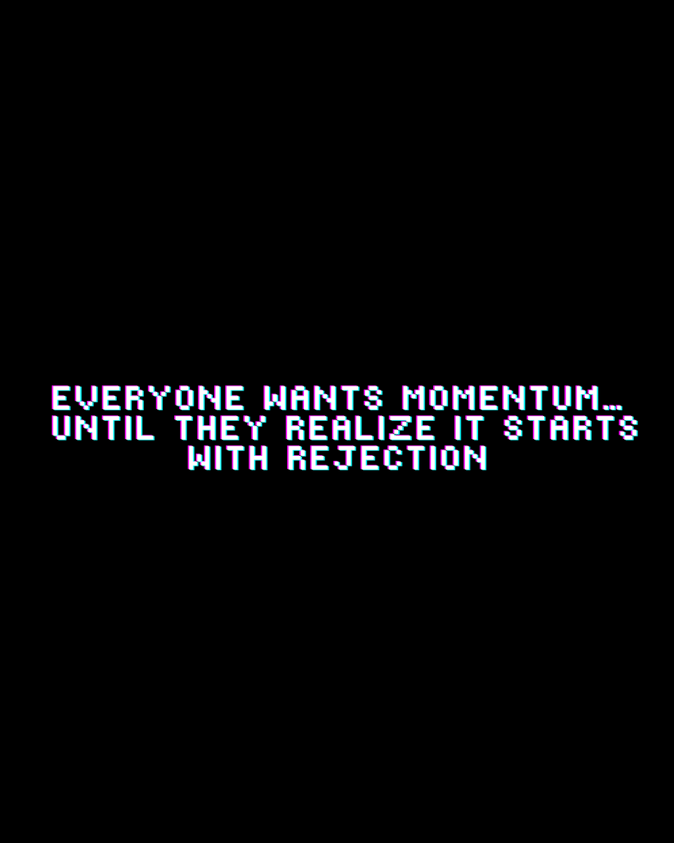 Dynamic_Edge_LA's tweet image. Everybody loves momentum.
 But nobody wants what builds it:
 Rejection.
 Awkward convos.
 Unanswered DMs.
 Cold leads.
 Lost deals.

💡 The truth? Momentum isn’t magic.
 It’s just consistency through discomfort.

#SalesMindset #KeepPushing #MomentumIsEarned