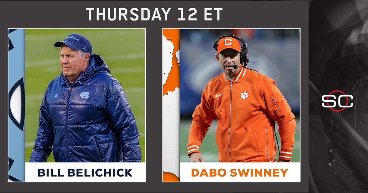 ESPNPR's tweet image. Programming Update: Noon-2p ET on ESPN
Thurs: @SportsCenter interviews from #ACCKickoff w/Bill Belichick & Dabo Swinney
Fri: #SC50in50 live from Wisconsin @packers training camp
The @PatMcAfeeShow is off for a summer break shortened week ahead of 2 road shows on July 30 & 31