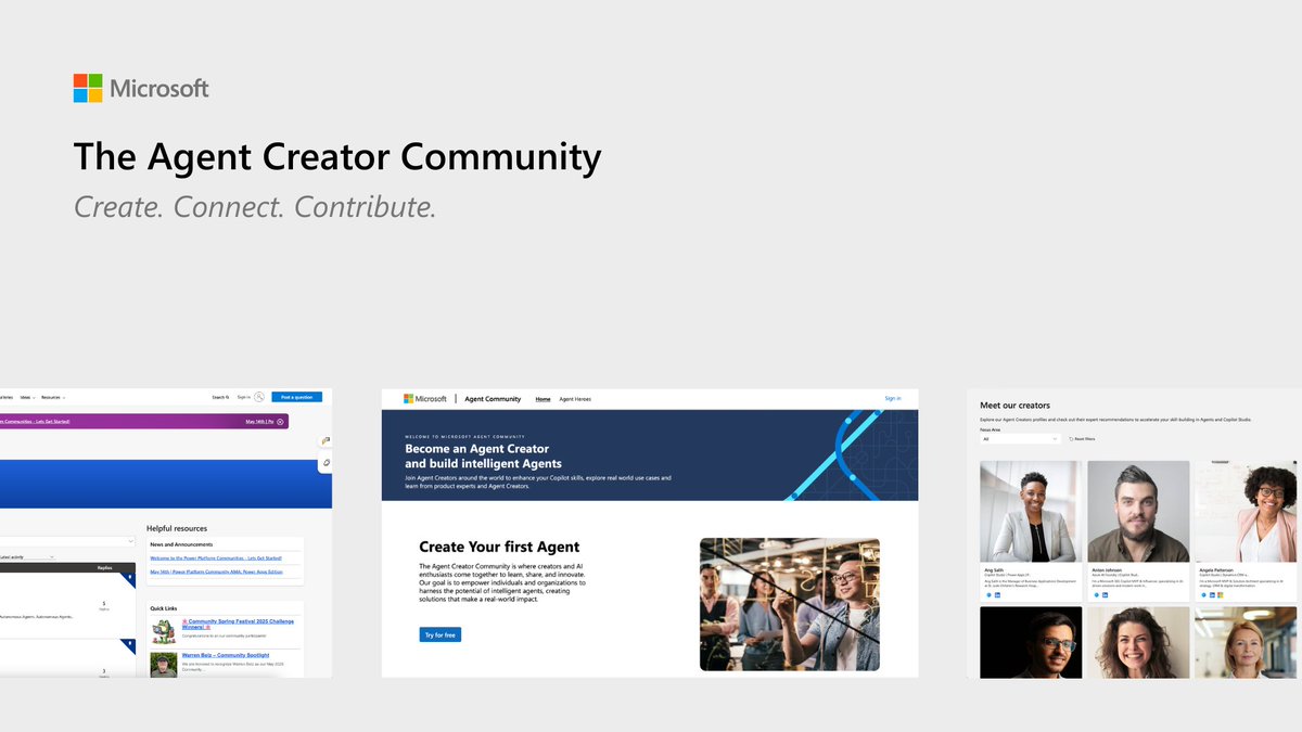 MSPowerPlat's tweet image. 📢 Become a Microsoft Agent Creator! Build your skills across Copilot Studio, Microsoft 365 Copilot, and SharePoint, explore real-world scenarios, and learn from experts: msft.it/6010sDvrp