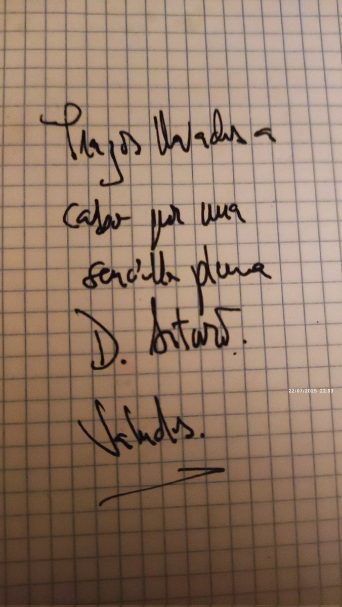 D. <a href="/perezreverte/">Arturo Pérez-Reverte</a> sus tuits de anteayer me inspiraron a recargar unas añejas pilot V pen y dedicar a este arte unas palabras, y a usted por expresarse de manera tan excelsa, cercana y lúcida.✍🏾