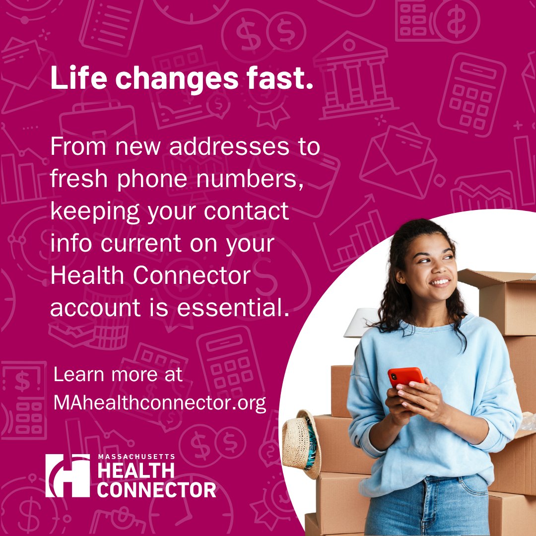 HealthConnector's tweet image. Need to update your contact info with the Health Connector? It's easy! Simply log in to your account to report a change, update income, and save. Stay current and keep your health plan up-to-date! Learn how here: malink.co/3GT5VW3
🔄💻 #UpdateYourInfo