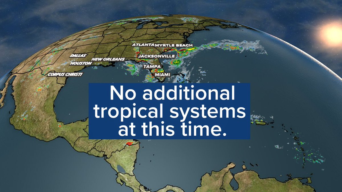 wkycweather's tweet image. WEATHER IMPACT | Here's the latest look at the tropics for any storm development. #3weather