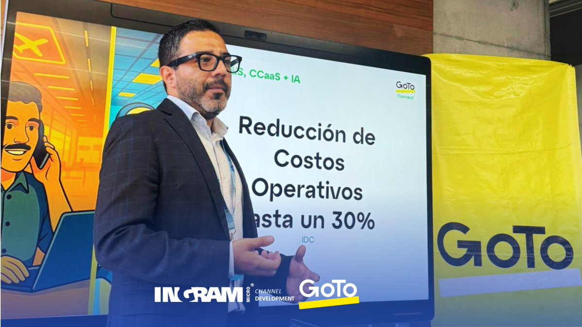 IngramMicroMx's tweet image. ✅ Nos actualizamos | Estamos listos para llevar la colaboración al siguiente nivel con GoTo e Ingram Micro.
🔗 Contáctanos para conocer la oferta completa
Gabriela.Garcia@ingrammicro.com | Desarrollo de Partners
#ChannelDevelopment #GoTo #Transformación #ImpulsandoTuNegocio