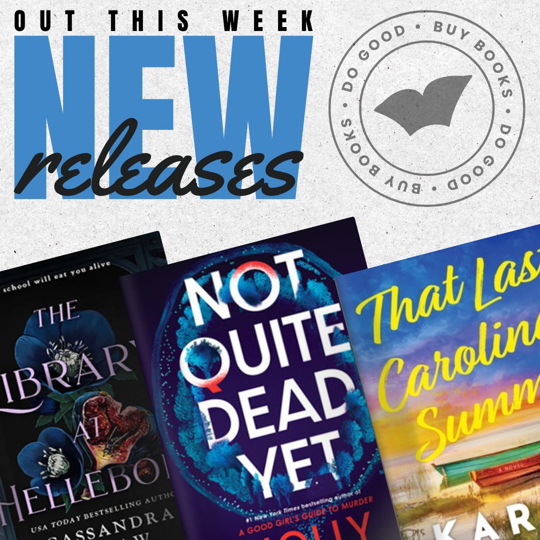 BWBooks's tweet image. Did you love A Good Girl's Guide to Murder? What if you had to solve your own...? 😱
Holly Jackson's latest novel, Not Quite Dead, is out NOW!
New Releases → bit.ly/BWBNR
#betterworldbooks #buybooksdogood #nowreading #booksbooksbooks #hollyjackson