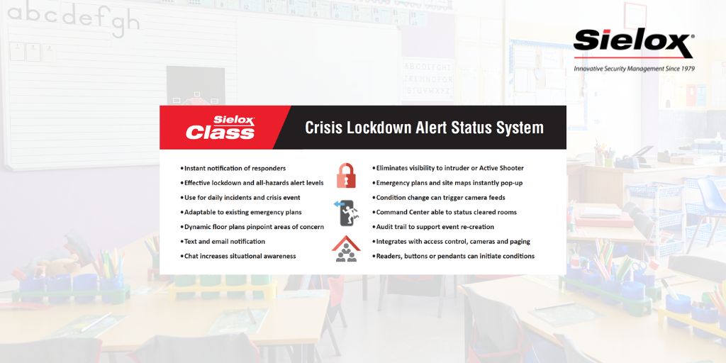 Lockdowns can help protect students and staff during an incident. See how we can help you lock down your school faster and more efficiently:

buff.ly/0FJ8kIq
