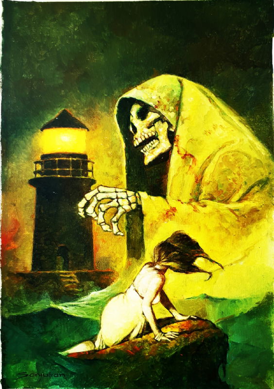 ComicCrusaders's tweet image. Shudder by Manuel Sanjulian #comics #comicbookart #art #comicart